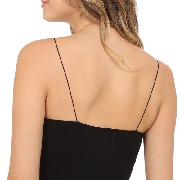 Free People Black Spaghetti Strap Camisole - Picture 2 of 4